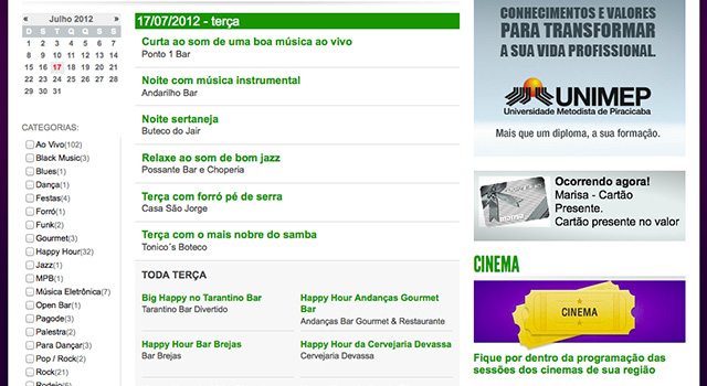 Agito Brasil Website